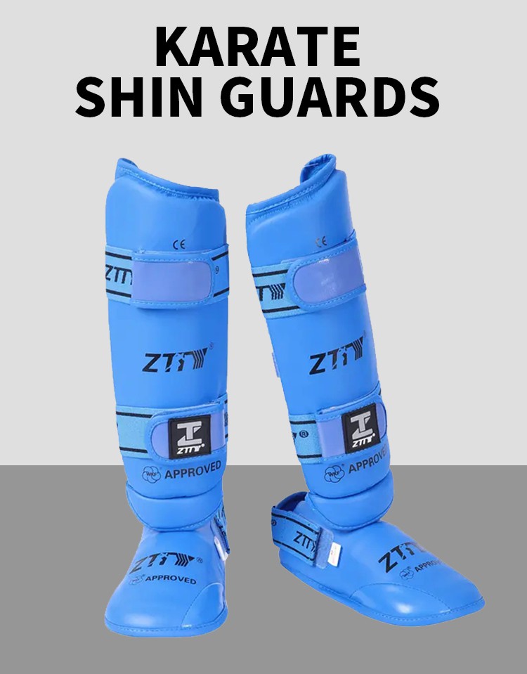 karate shin instep pads