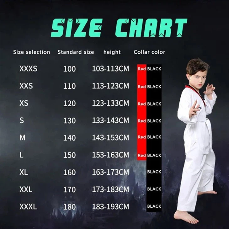 kids taekwondo uniform